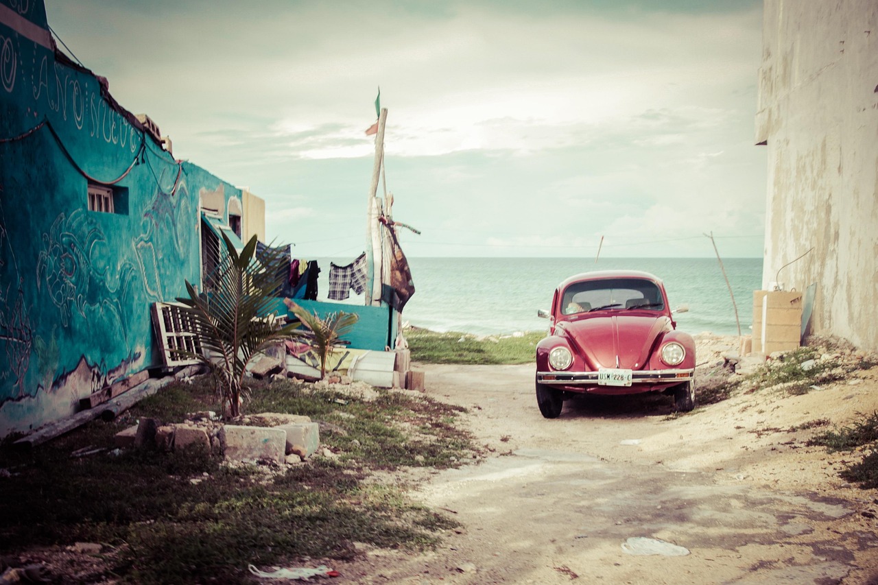 Car, volkswagen, old — Development of the Concept of Car key Fobs